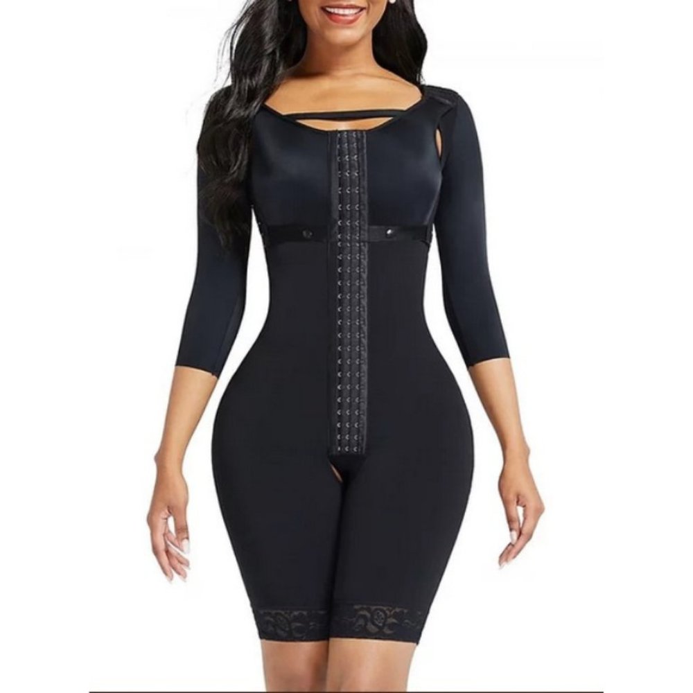 Ultimate Shaper Faja Post Op Shapewear Bodyshaper Sizes S-3XL Black NEW